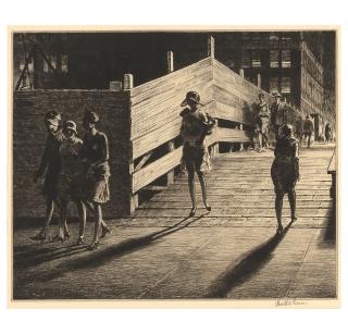 Martin Lewis - Fifth Avenue Bridge