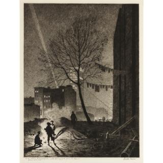 Martin Lewis - Tree, Manhattan
