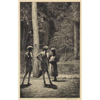 Martin Lewis - Under the Street Lamp