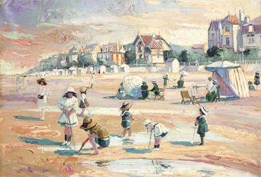 Martin Lindenau - La Plage Á Houlgate