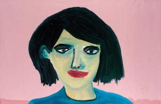 Martin Maloney - Untitled, portrait (lilac)