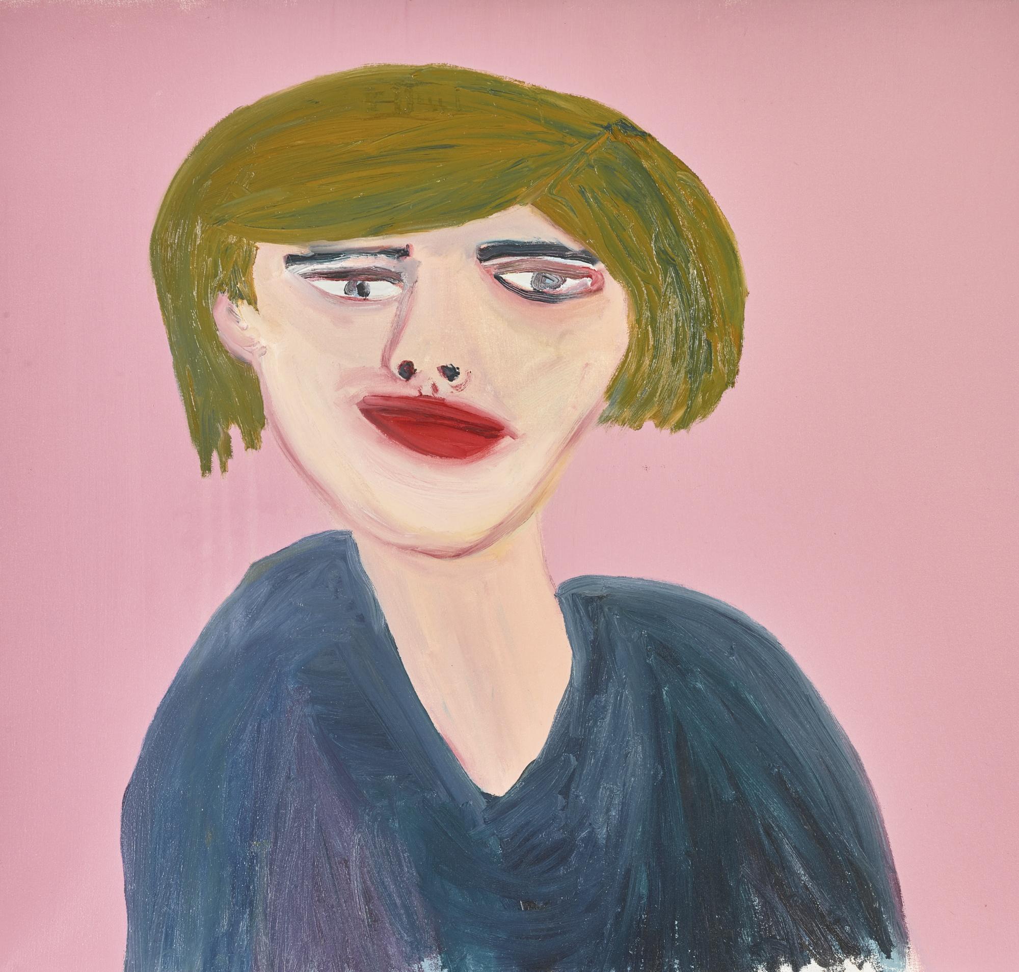 Martin Maloney - Untitled Portrait (Long Neck)