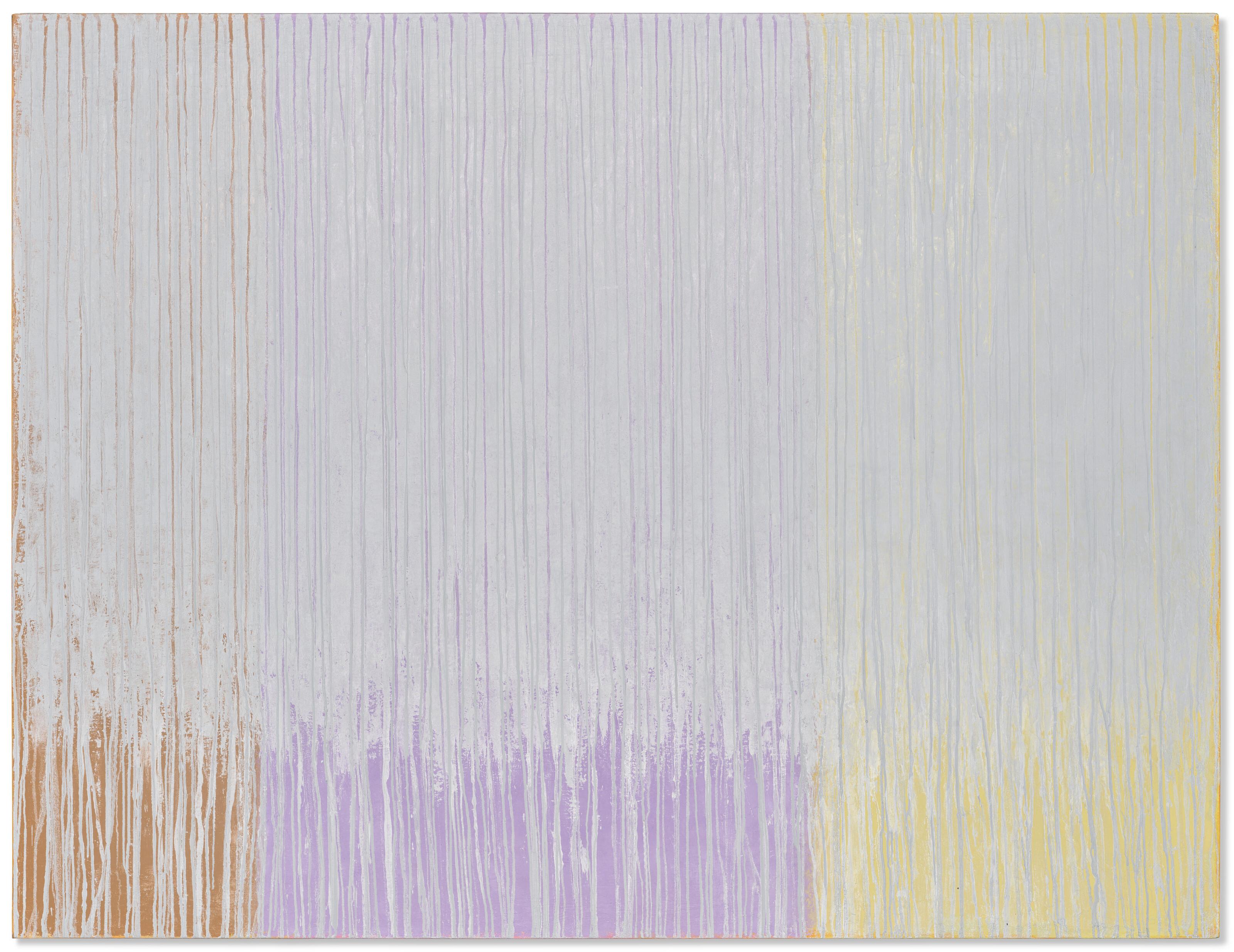 Martin Mcginn - Umber, Violet, Yellow, Silver, 2024