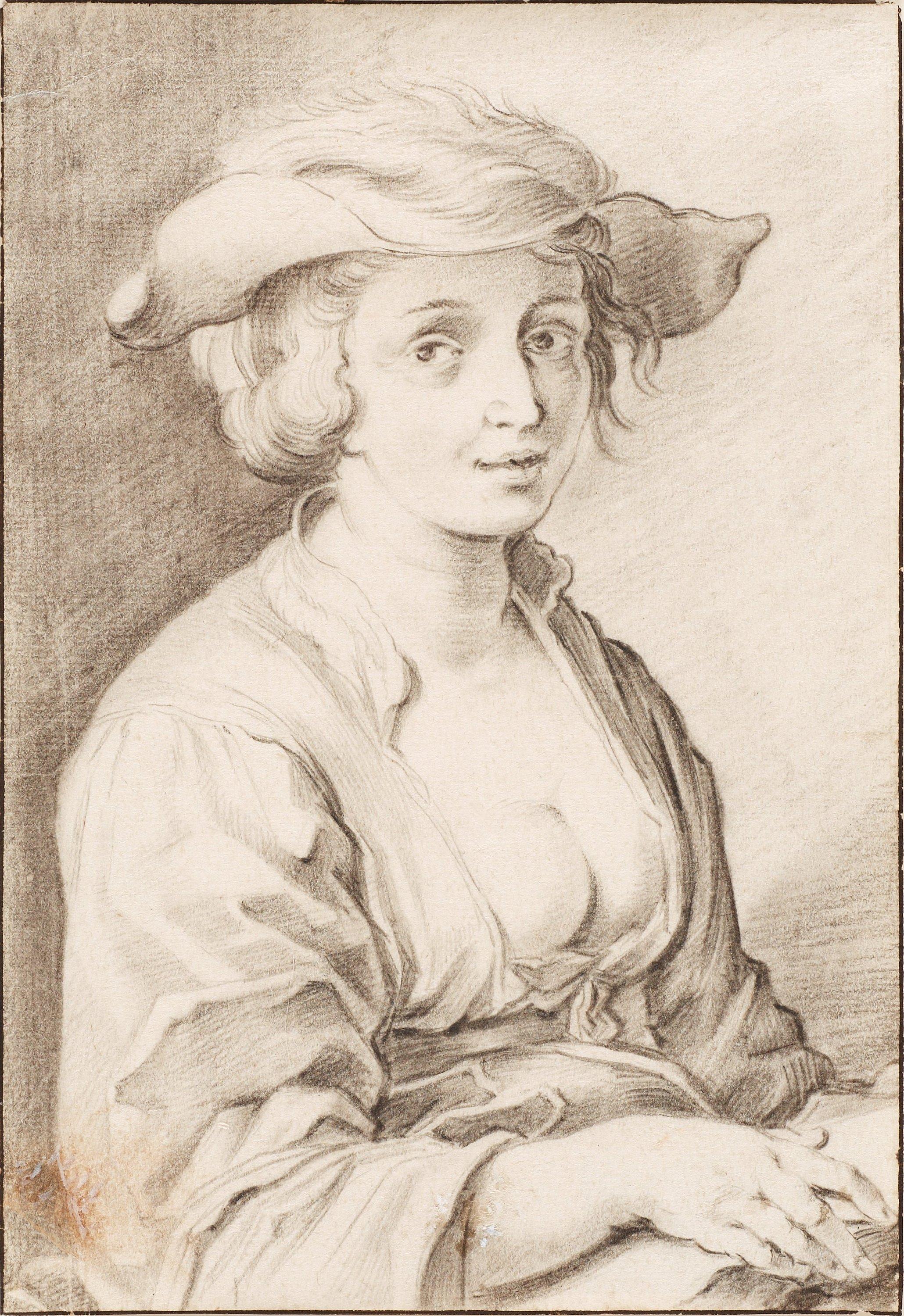 Martin Mijtens d.y - A seated woman holding a book