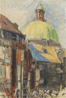 Martin Monnickendam - Sloopwerk in de Zwarte Bijlsteeg