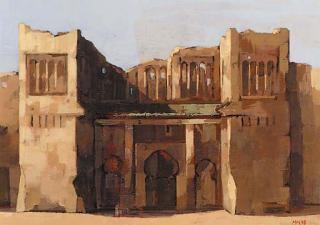 Martin Mooney - Study of Arch, Rissani