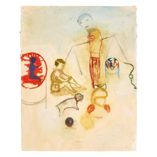 Martin Mull - Study for A Walk in the Park I