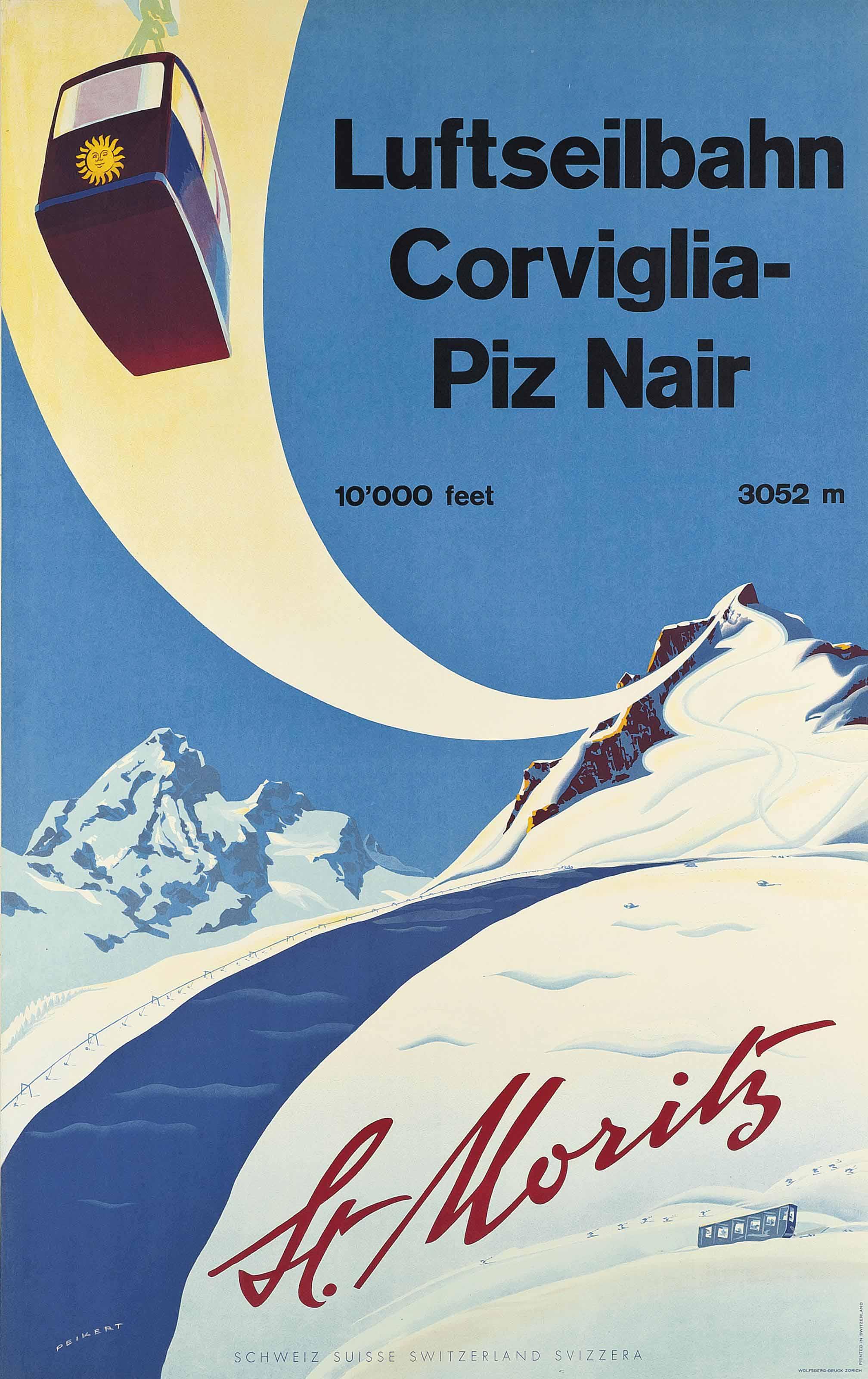 Martin Peikert - St. Moritz, Corviglia-Piz Nair