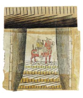 Martin Ramirez - Horse and Rider