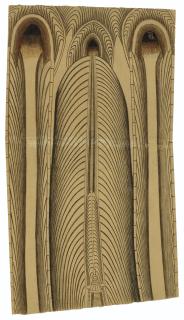 Martin Ramirez - Untitled (Tunnels and Train), 1950s