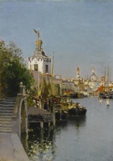 Martín Rico Y Ortega - Canal, Venice