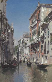 Martín Rico y Ortega - Rio Santa Maria Zobenigo, Venice