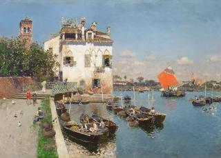 Martin Rico y Ortega - Venetian waters