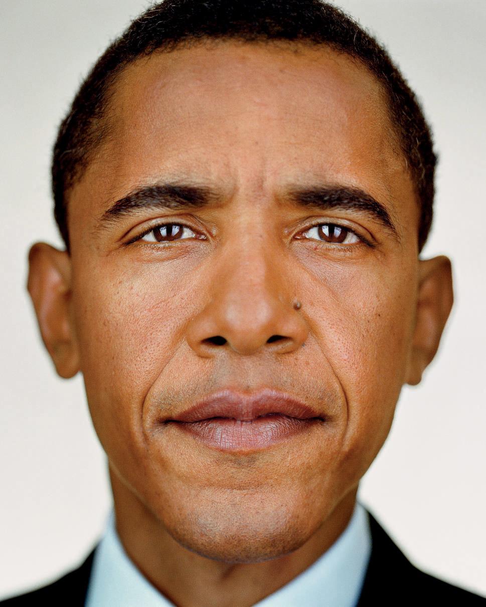 Martin Schoeller - Barack Obama, 2004