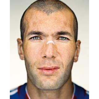 Martin Schoeller - Zinédine Zidane, 2006