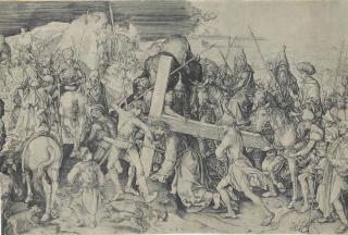Martin Schongauer - Christ Carrying The Cross: Large Plate