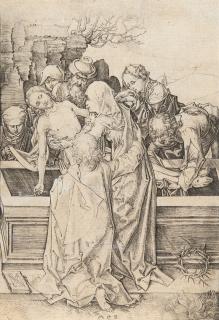 Martin Schongauer - Die Grablegung