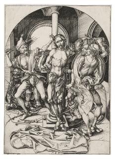 Martin Schongauer - The Flagellation, from: The Passion