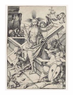 Martin Schongauer - The Resurrection, From: The Passion Of Christ (Bartsch 20; Lehrs, Hollstein 30)