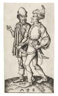 Martin Schongauer - Two Turks