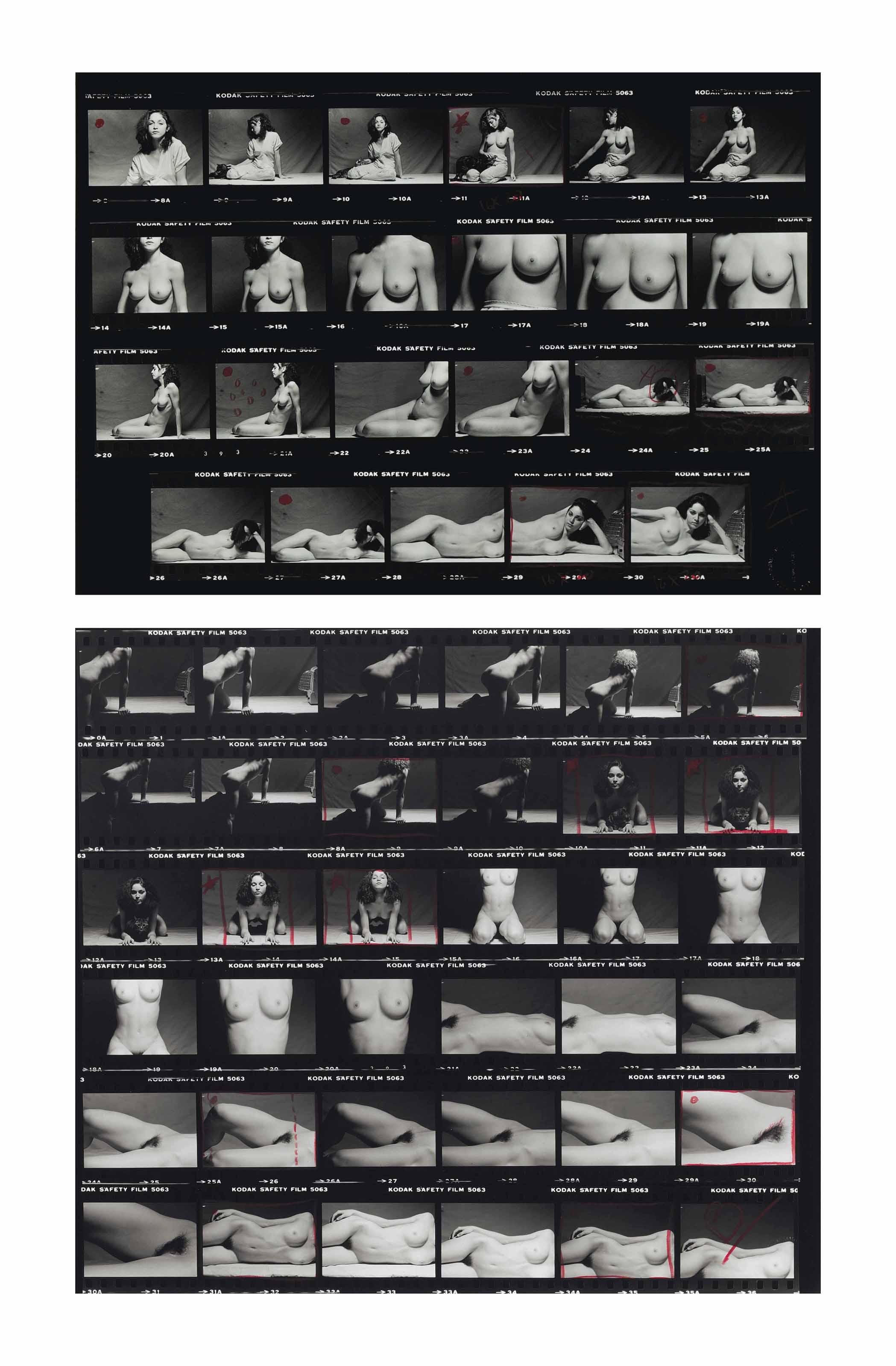 Martin Schreiber - Madonna, New York City, A and B, 1979