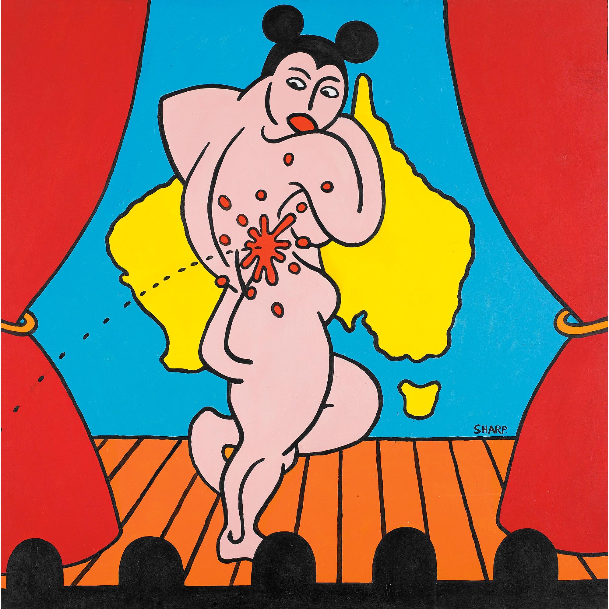 Martin Sharp - Australian grand Nu