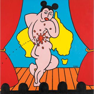 Martin Sharp - Australian grand Nu