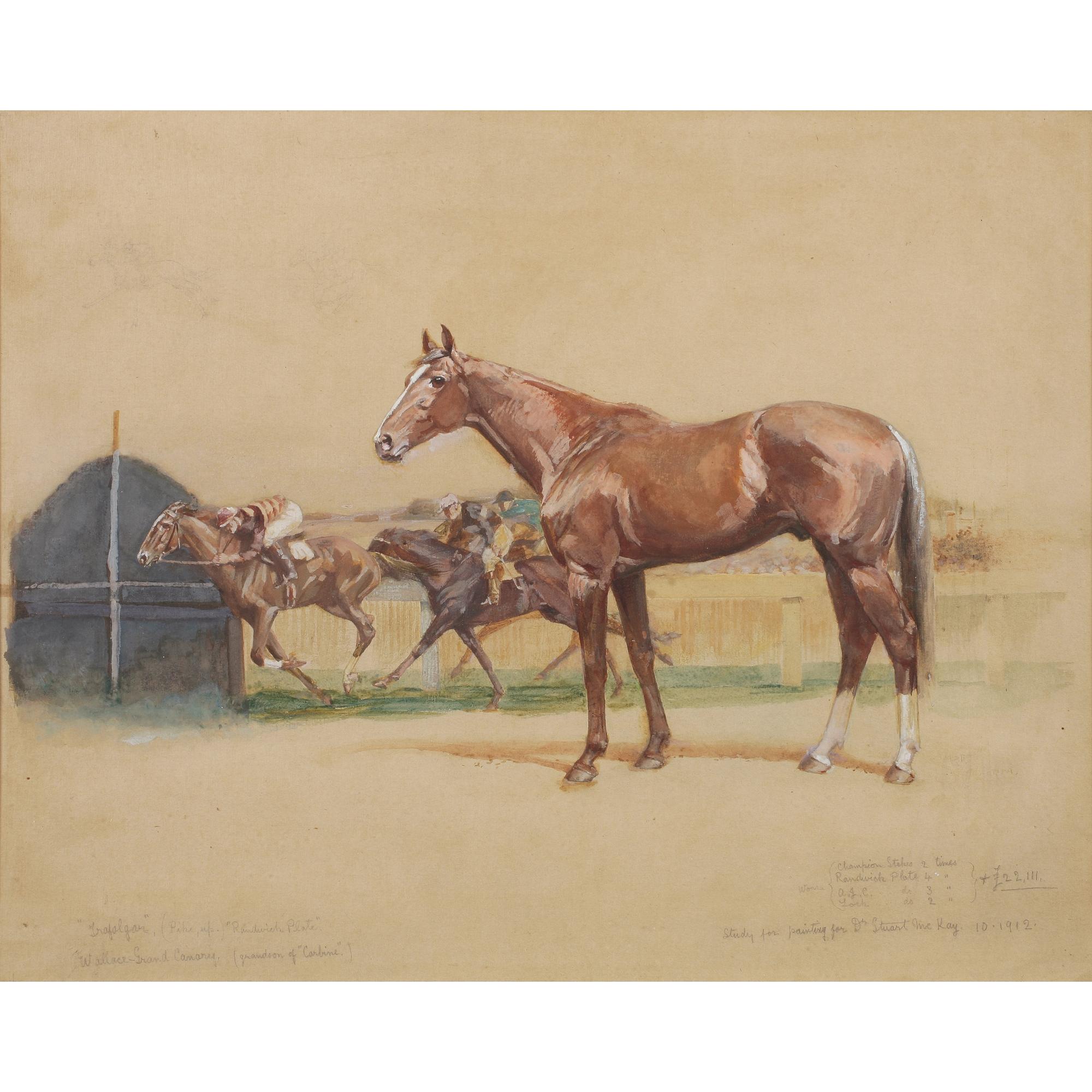 Martin Stainforth - British Trafalgar Winning The Randwick Plate