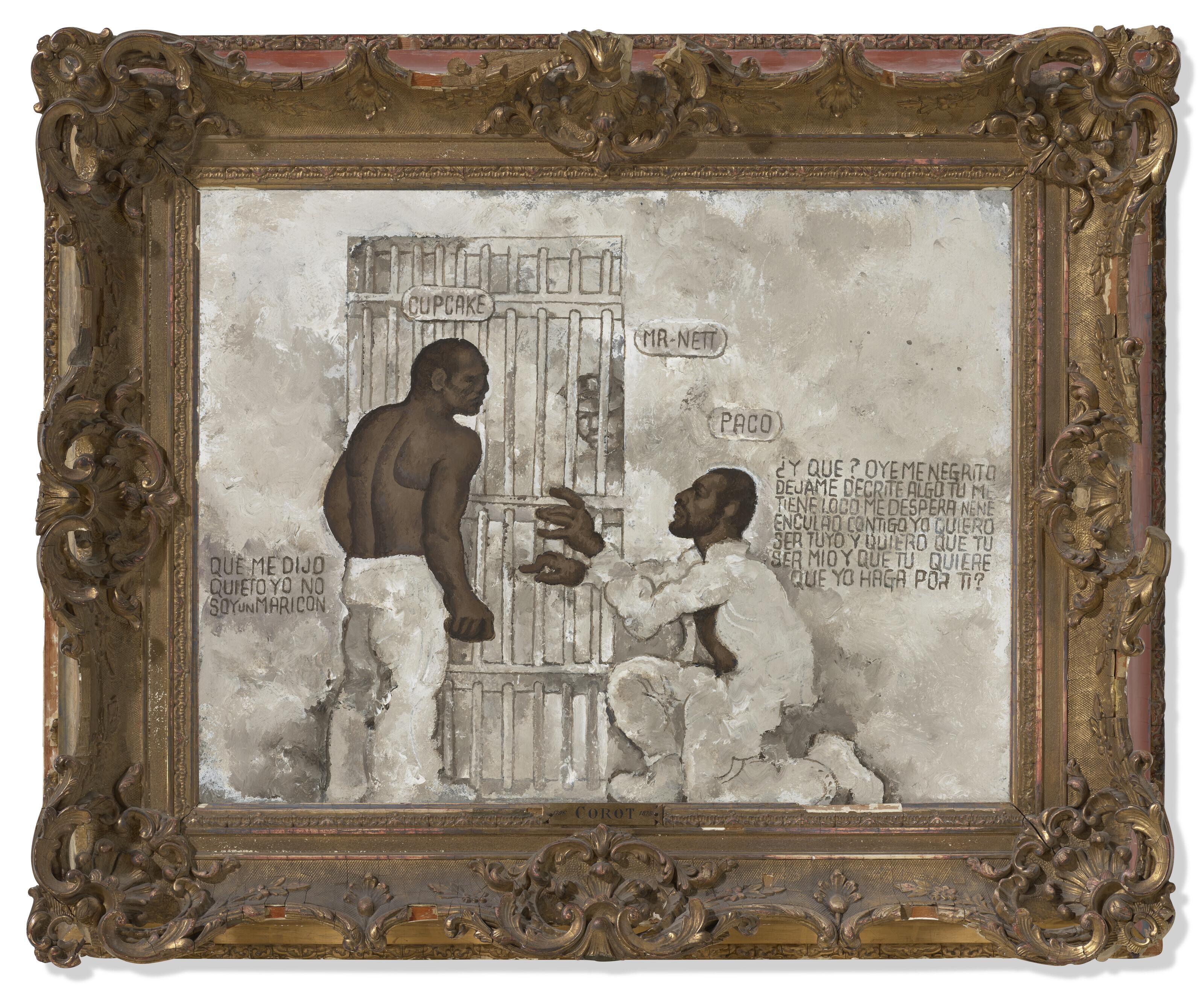 Martin Wong - Cupcake and Paco, Corot