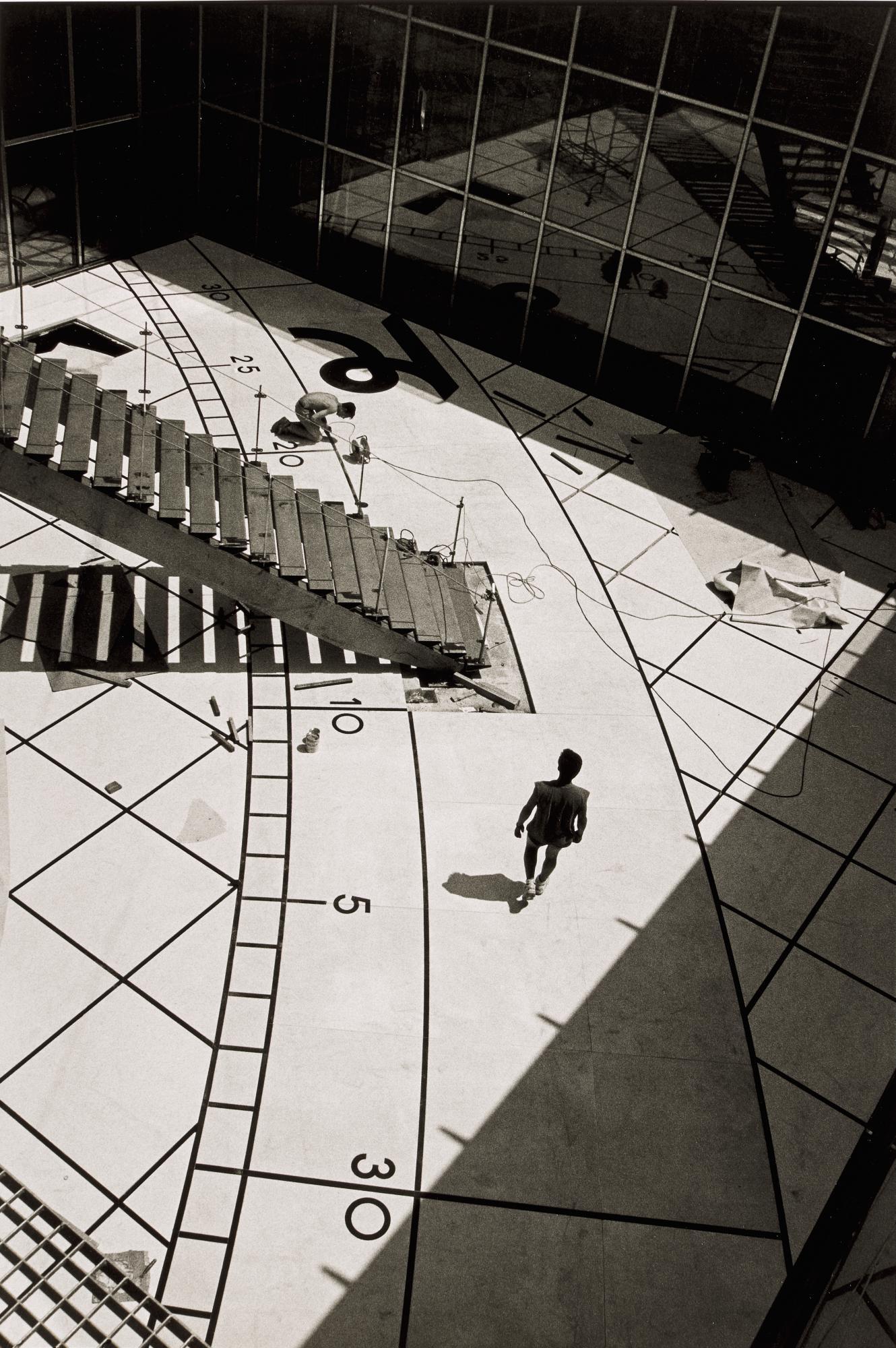 Martine Franck - \'Grande Arche De La Defense\', Paris, France, 1989