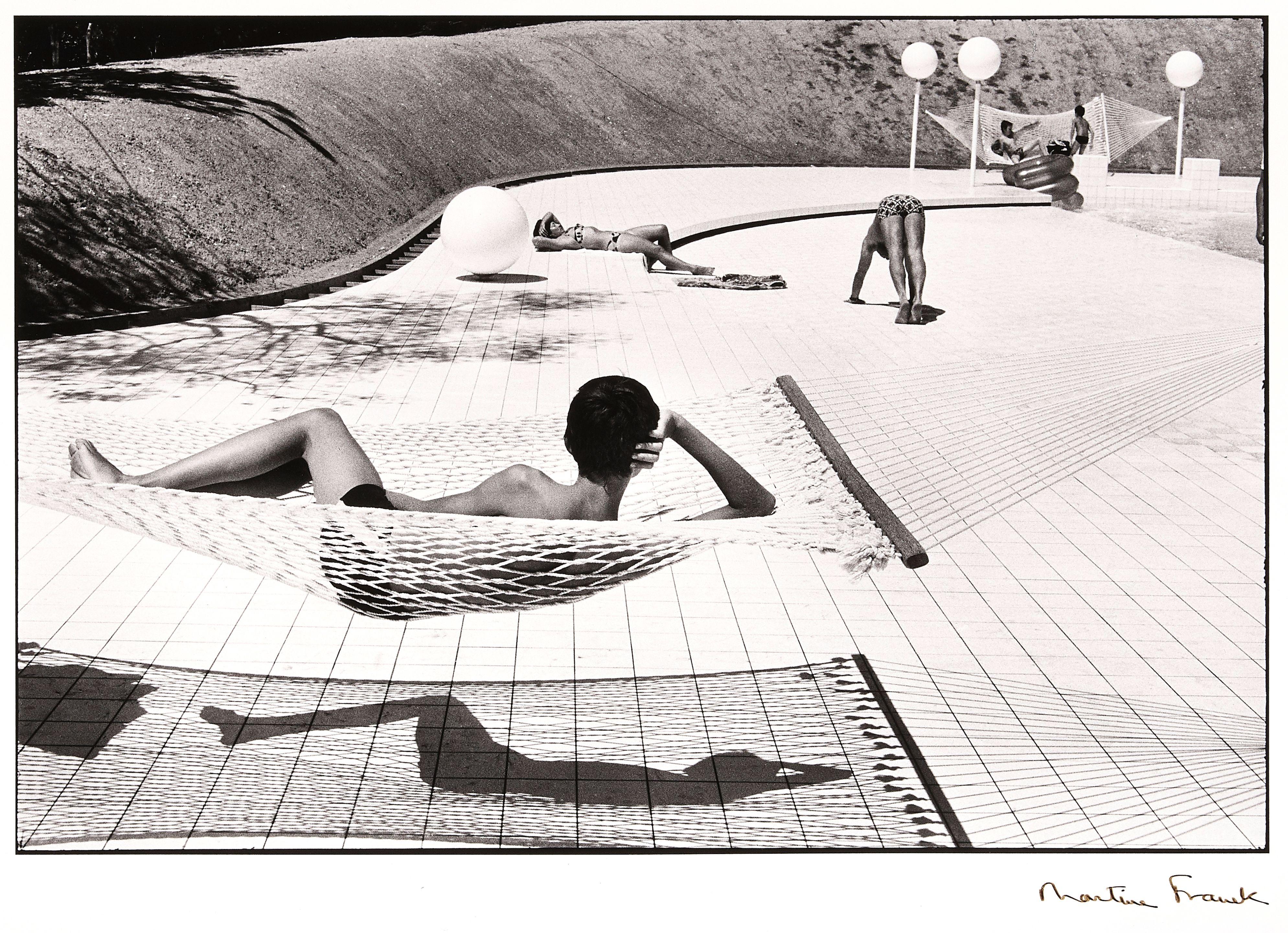 Martine Franck - Swimming Pool Designed by Alain Capeilleres, Le Brusc, South of France