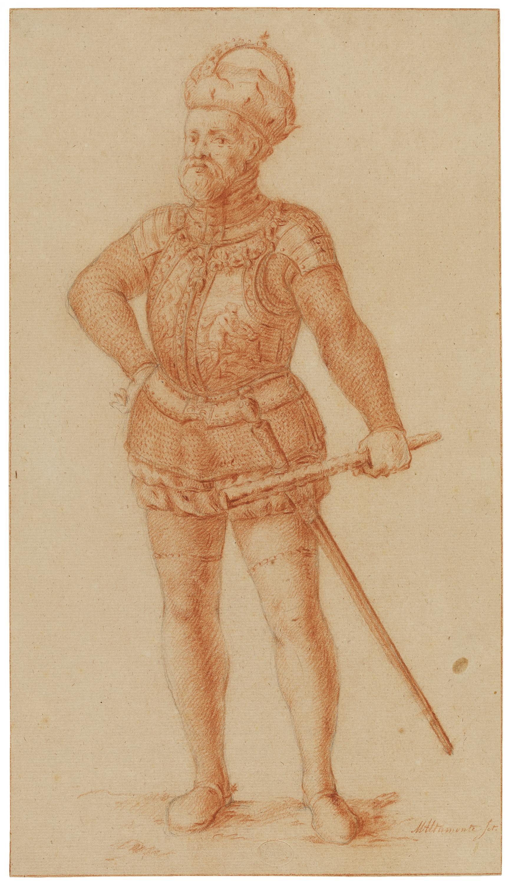 Martino Altomonte - Porträt eines Kaisers aus dem Hause Habsburg.