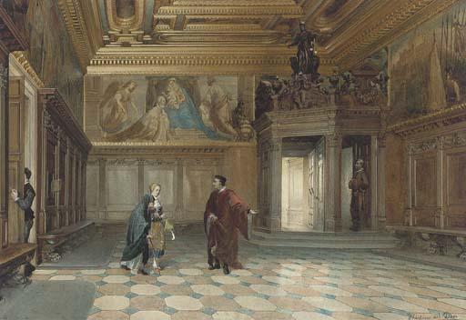 Martino Del Don - La Sala Delle Quattro Porte, Palazzo Ducale, Venice