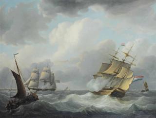 Martinus Schouman - The morning salute