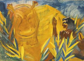 Martiros Sarian - Pasiphaë