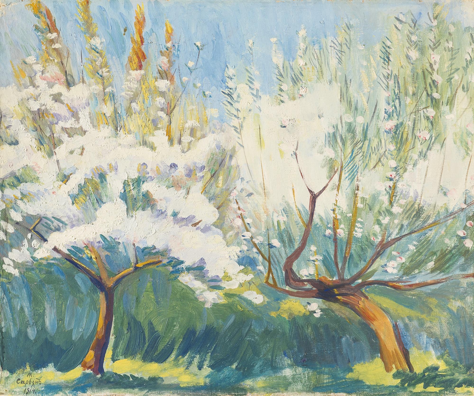 Martiros Sergeevich Saryan - Blossoming Trees