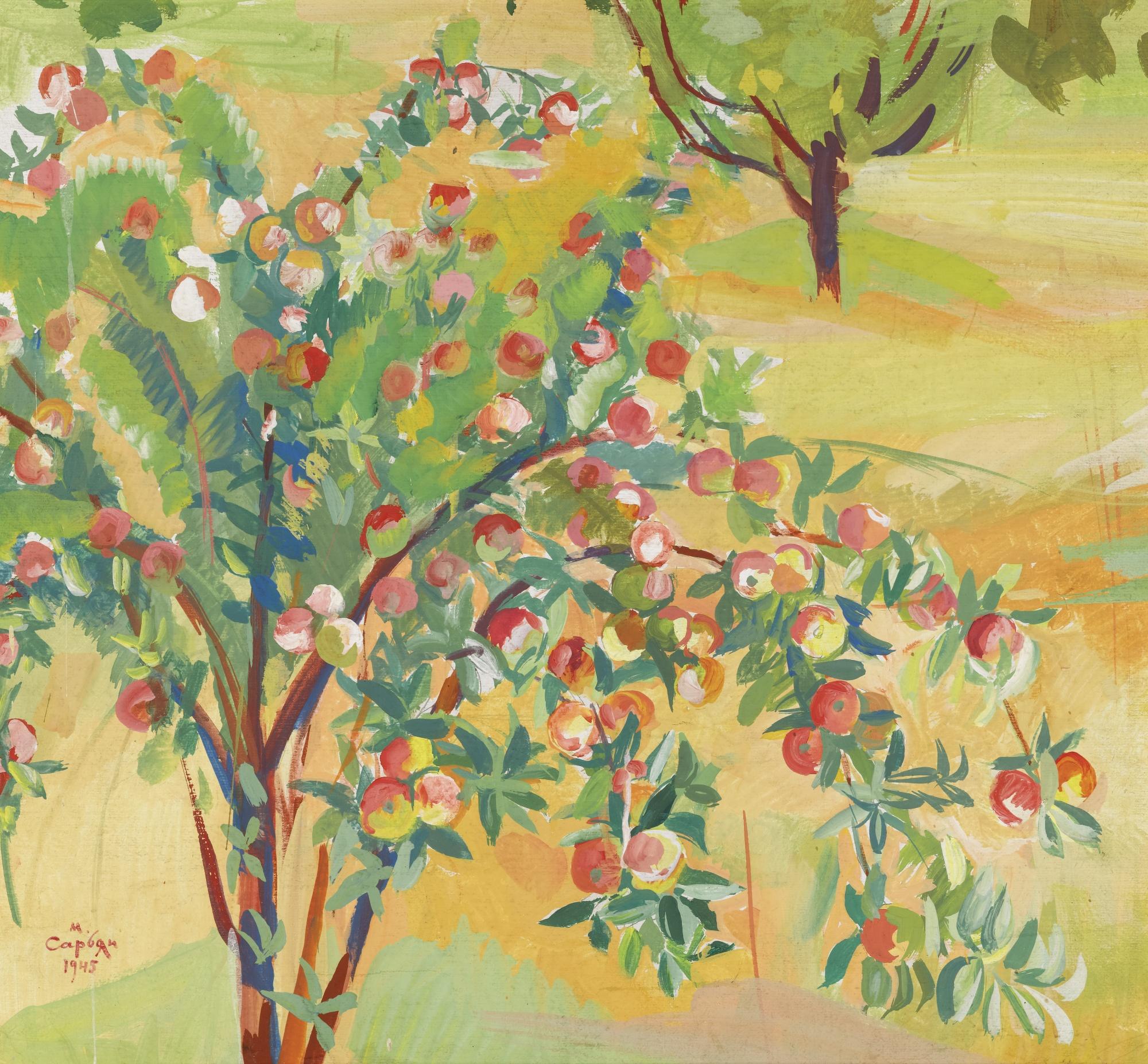 Martiros Sergeevich Saryan - The Fruits Are Ripe, September