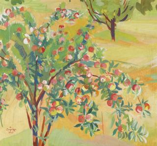 Martiros Sergeevich Saryan - The Fruits Are Ripe, September