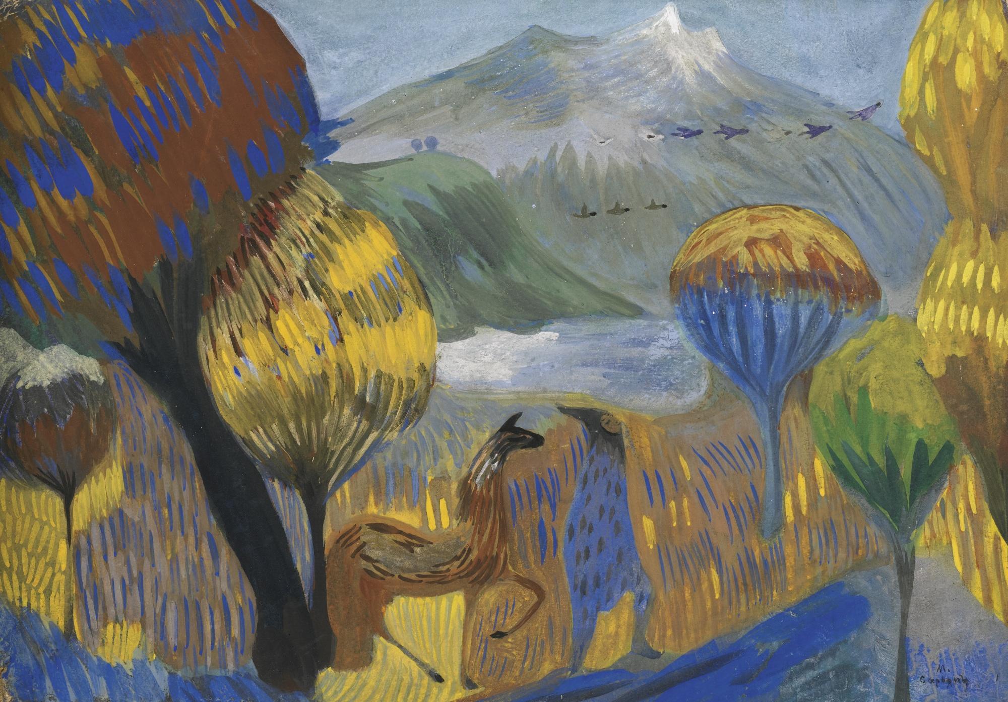 Martiros Sergeevich Saryan - The Poet (On The Foothills Of Aragats)