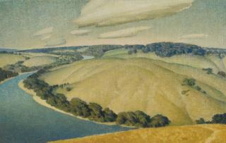 Marvin Cone - Hills And River