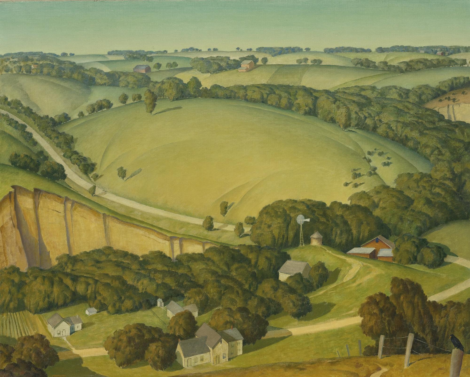 Marvin Cone - Stone City Landscape