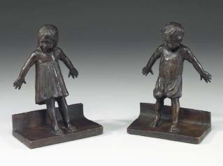 Mary Abastenia St. Leger Eberle - \'Hide And Seek\': Bookends