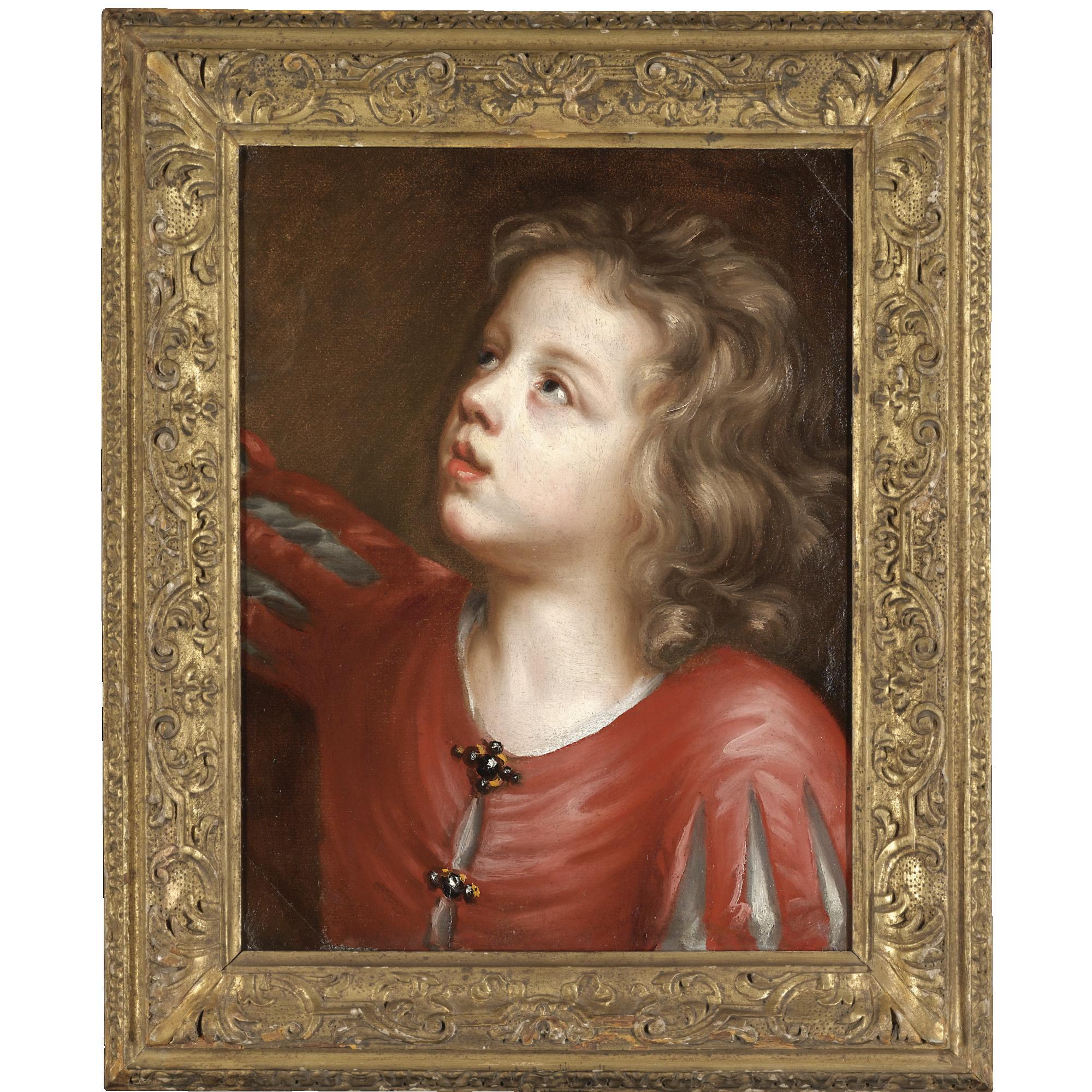 Mary Beale - Portrait Of The Artist\'S Son, Batholomew Beale (1656-1709)