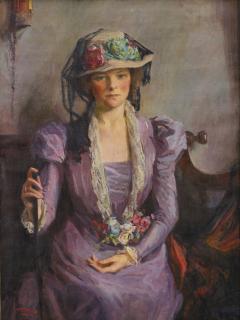 Mary Bradish Titcomb - Lady In Lavender