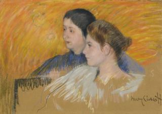 Mary Cassatt - Madame And Her Maid (Deux Femmes [Madame Et Sa Femme De Chambre]; Madame Et Sa Femme De Chambre)
