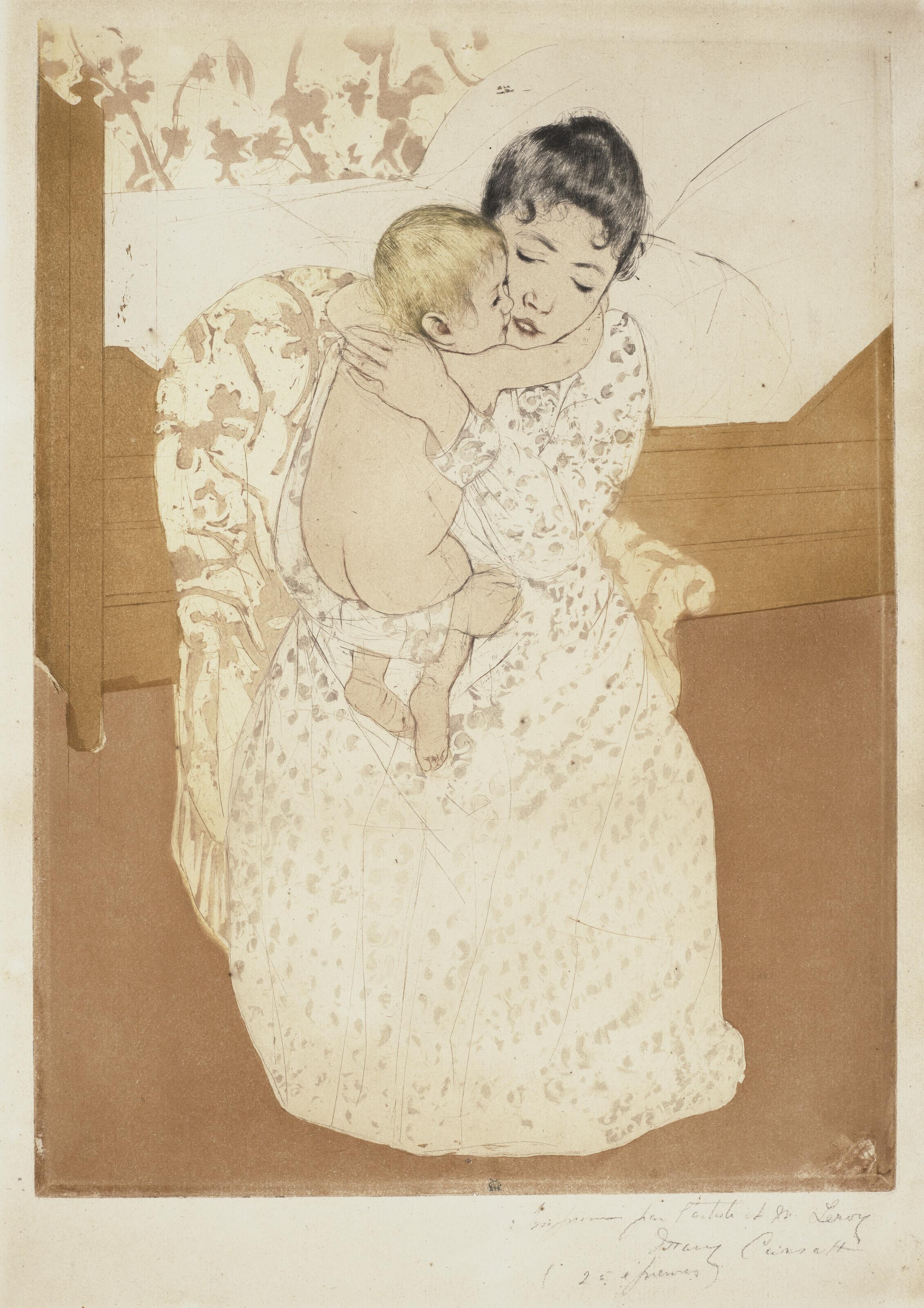 Mary Cassatt - Maternal Caress