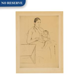 Mary Cassatt - Nursing (Breeskin 135)