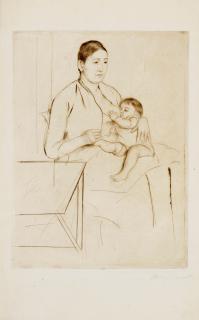 Mary Cassatt - Nursing