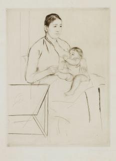 Mary Cassatt - Nursing