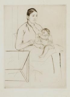 Mary Cassatt - Nursing
